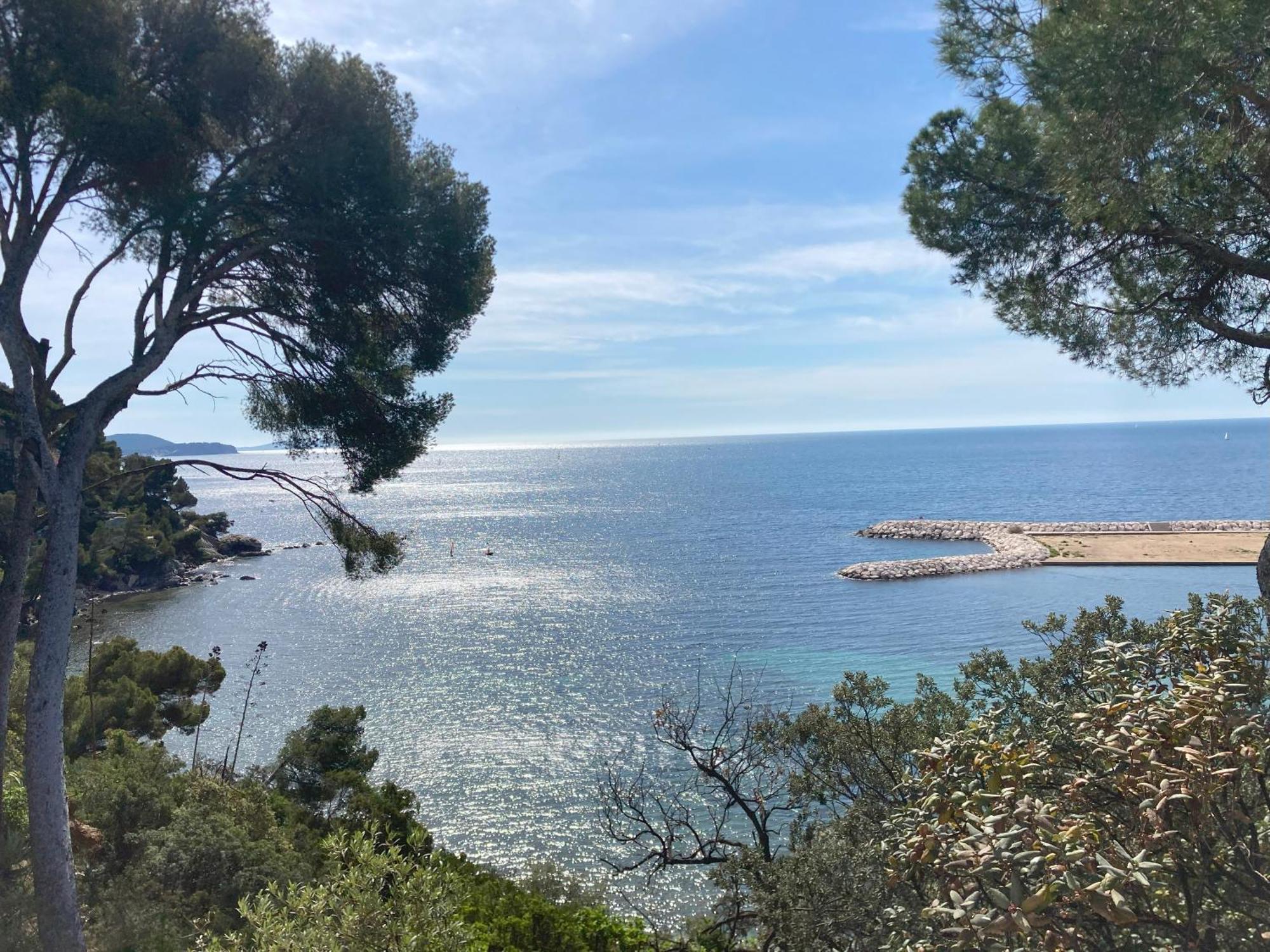 Haut De Villa Avec Terrasse Privative Jardin Et Parking Tout Pres Des Plages Τουλόν Εξωτερικό φωτογραφία